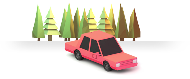 Red car